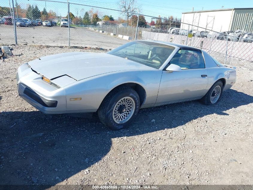 1987 Pontiac Firebird VIN: 1G2FS21H9HN203556 Lot: 40665865