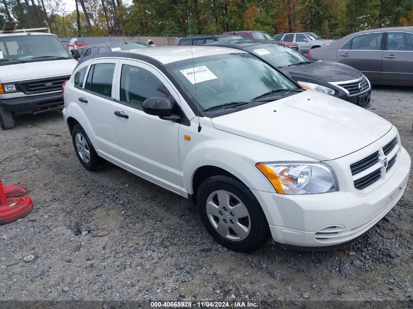 2008 Dodge Caliber Se VIN: 1B3HB28B98D705481 Lot: 40665928