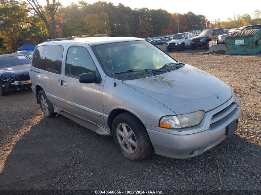 2001 Nissan Quest Gle VIN: 4N2ZN17T61D809718 Lot: 40666656