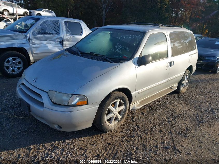 2001 Nissan Quest Gle VIN: 4N2ZN17T61D809718 Lot: 40666656