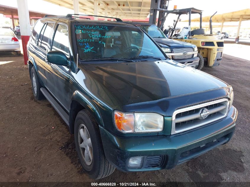 2001 Nissan Pathfinder Le VIN: JN8DR09Y81W571237 Lot: 40666828