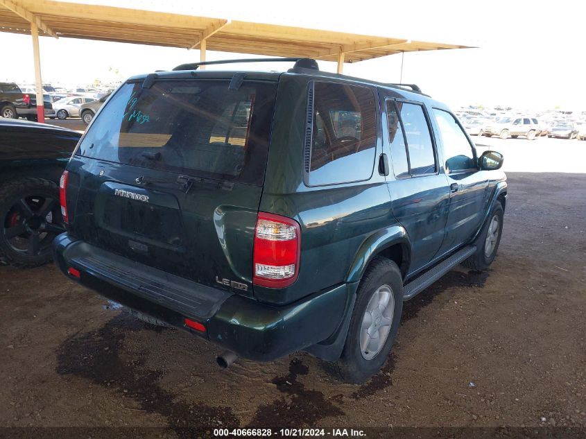 2001 Nissan Pathfinder Le VIN: JN8DR09Y81W571237 Lot: 40666828