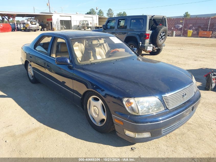 1998 Lexus Ls 400 VIN: JT8BH28F7W0113800 Lot: 40668356