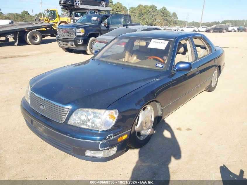 1998 Lexus Ls 400 VIN: JT8BH28F7W0113800 Lot: 40668356