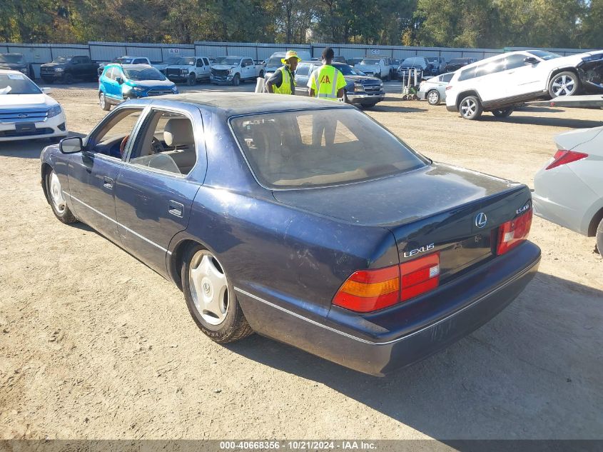 1998 Lexus Ls 400 VIN: JT8BH28F7W0113800 Lot: 40668356