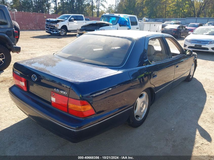 1998 Lexus Ls 400 VIN: JT8BH28F7W0113800 Lot: 40668356