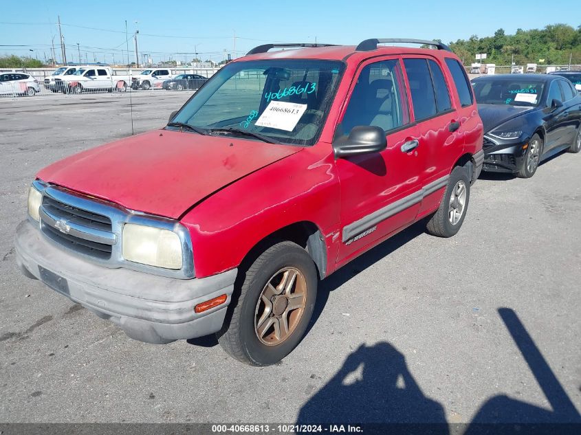 2003 Chevrolet Tracker Hard Top Base VIN: 2CNBJ13C136912922 Lot: 40668613