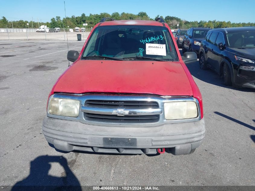 2003 Chevrolet Tracker Hard Top Base VIN: 2CNBJ13C136912922 Lot: 40668613