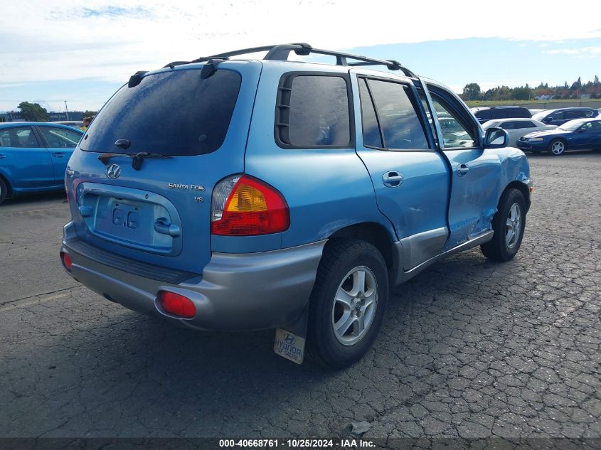 2004 Hyundai Santa Fe Gls VIN: KM8SC13D94U772799 Lot: 40668761