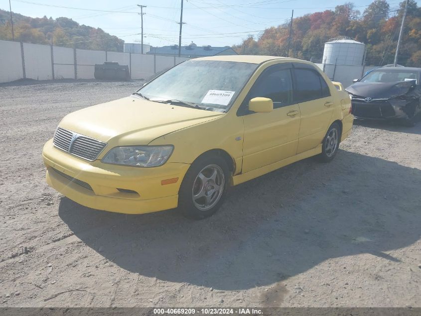 2002 Mitsubishi Lancer Oz Rally VIN: JA3AJ86E22U045664 Lot: 40669209