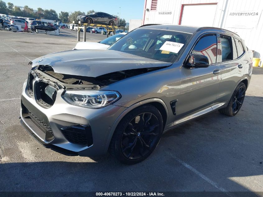 2020 BMW X3 M Competition VIN: 5YMTS0C02LLA57753 Lot: 40670273