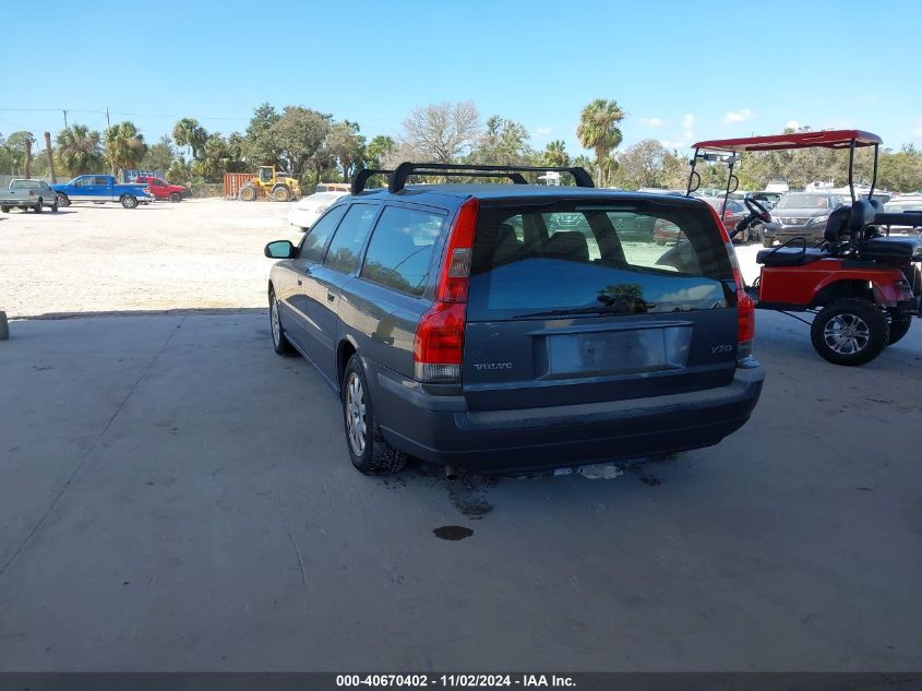 2003 Volvo V70 2.4 VIN: YV1SW61T732293207 Lot: 40670402