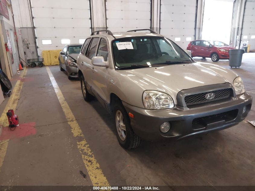 2004 Hyundai Santa Fe Gls/Lx VIN: KM8SC73EX4U813050 Lot: 40670488