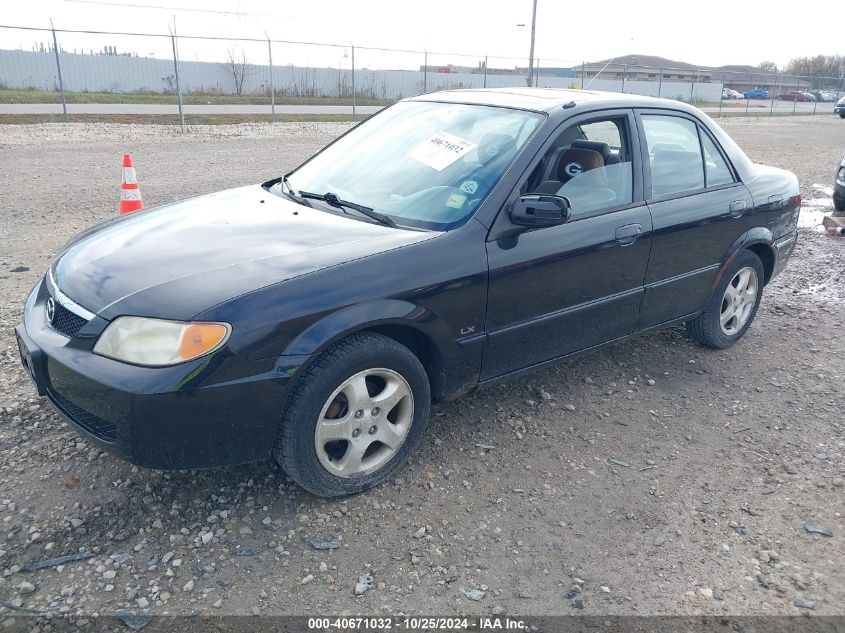 2002 Mazda Protege Dx/Es/Lx VIN: JM1B226720500423 Lot: 40671032