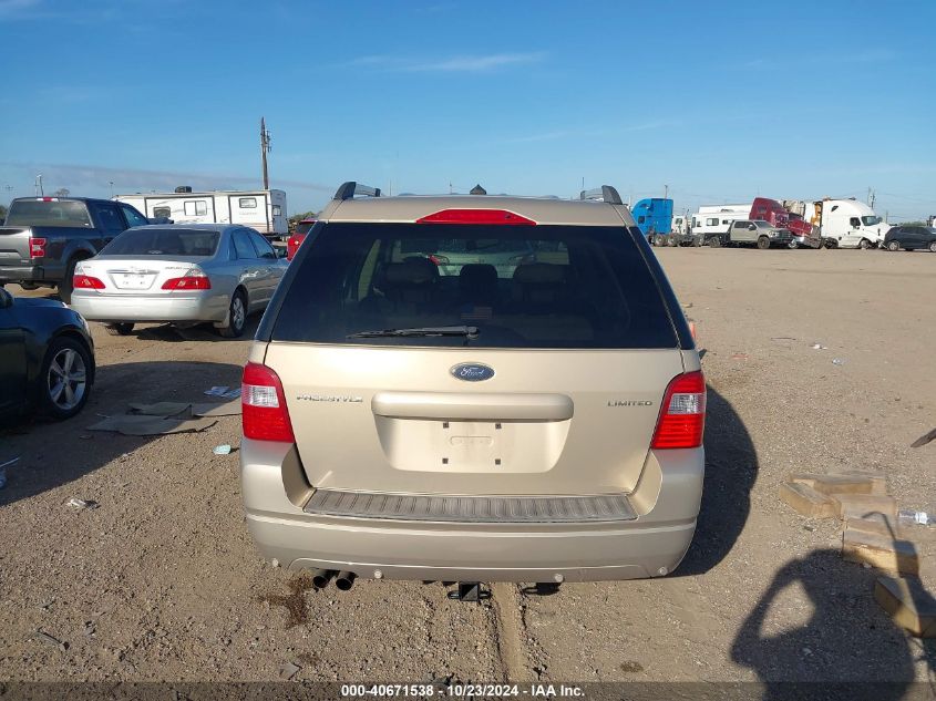 2007 Ford Freestyle Limited VIN: 1FMDK031X7GA29793 Lot: 40671538