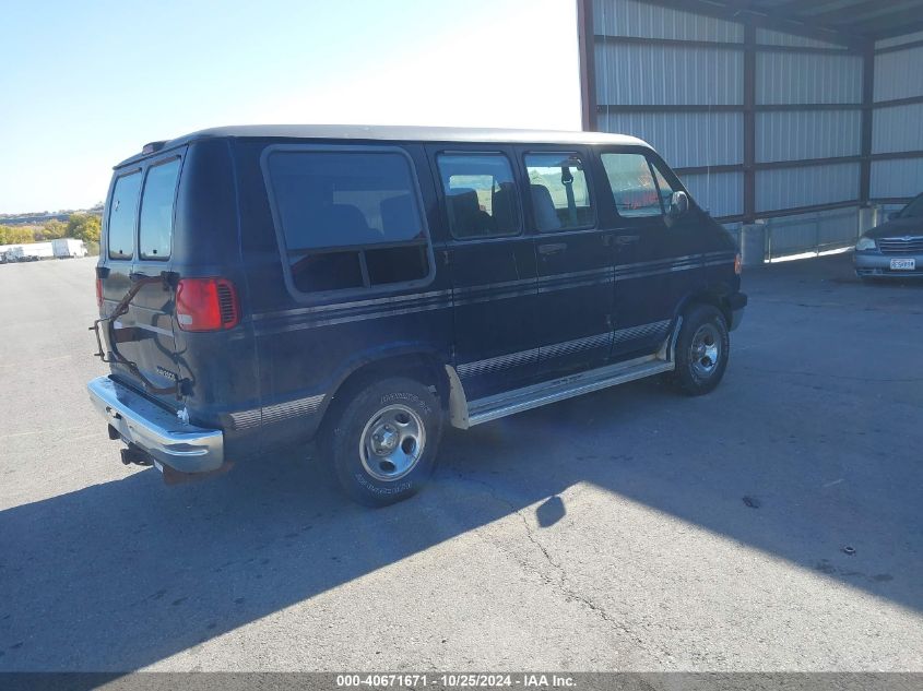 1997 Dodge Ram Van B2500 VIN: 2B6HB21X0VK566233 Lot: 40671671