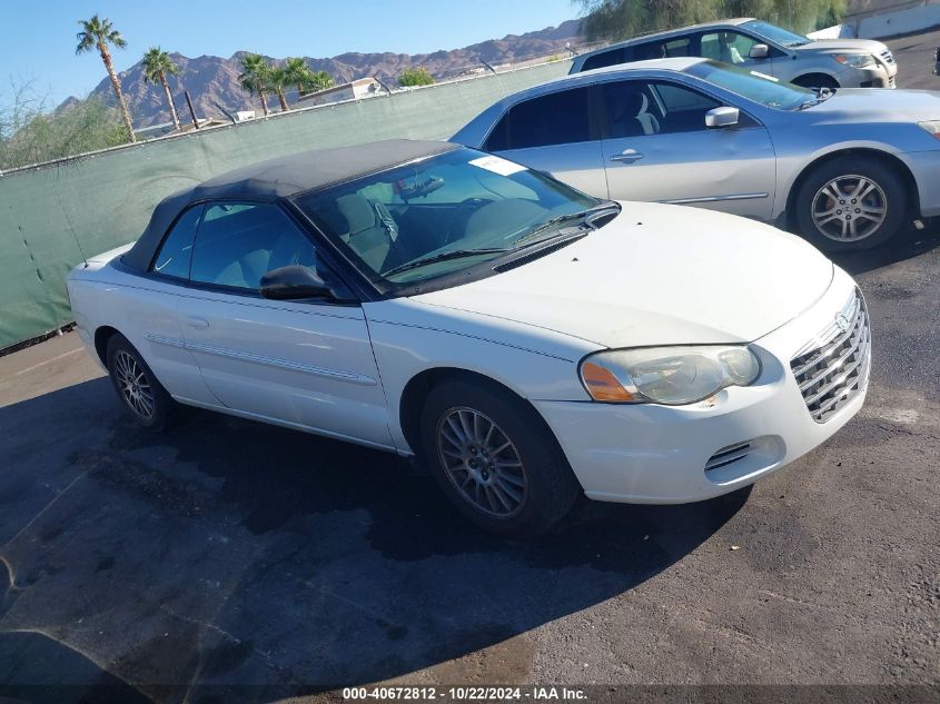 2004 Chrysler Sebring Lx VIN: 1C3EL45R44N252536 Lot: 40672812