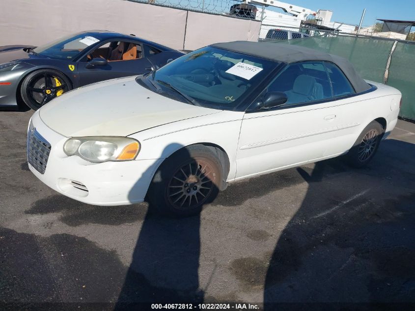 2004 Chrysler Sebring Lx VIN: 1C3EL45R44N252536 Lot: 40672812