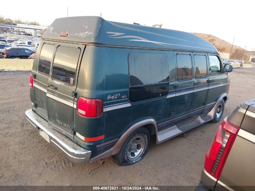 1999 Dodge Ram Van VIN: 2B6HB11Y8XK546999 Lot: 40672821