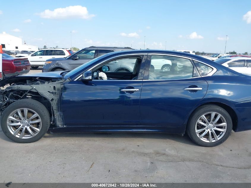 2019 Infiniti Q70 3.7 Luxe VIN: JN1BY1AP2KM505524 Lot: 40672842