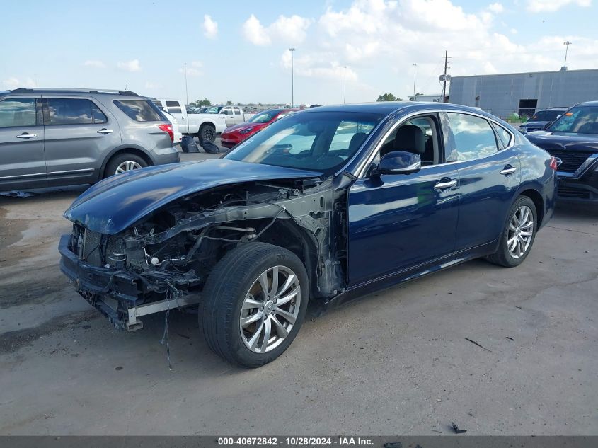 2019 Infiniti Q70 3.7 Luxe VIN: JN1BY1AP2KM505524 Lot: 40672842