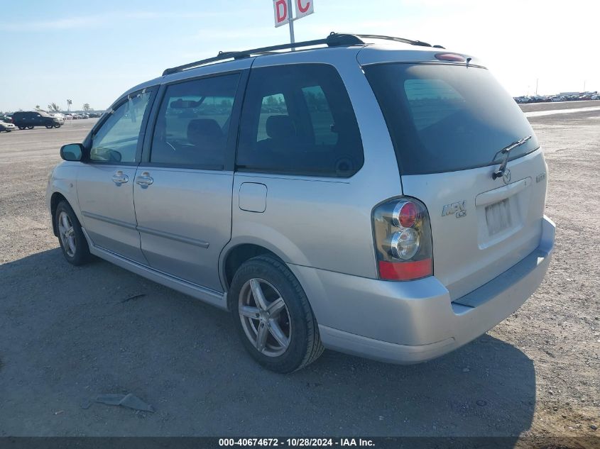 2006 Mazda Mpv Lx VIN: JM3LW28A660563249 Lot: 40674672