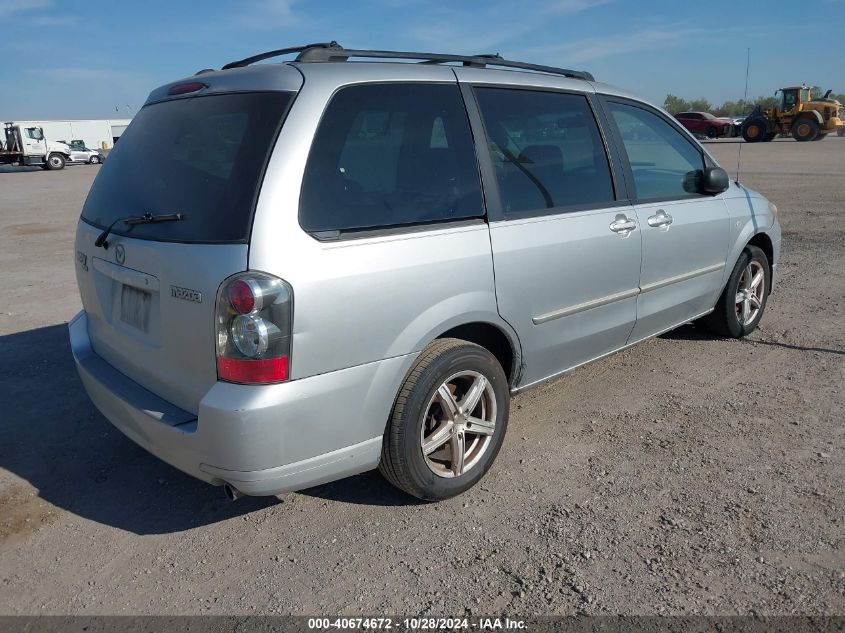 2006 Mazda Mpv Lx VIN: JM3LW28A660563249 Lot: 40674672