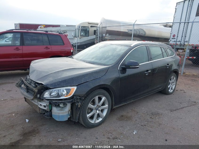 2016 Volvo V60 T5 Drive-E Premier VIN: YV140MEK9G1298095 Lot: 40675567