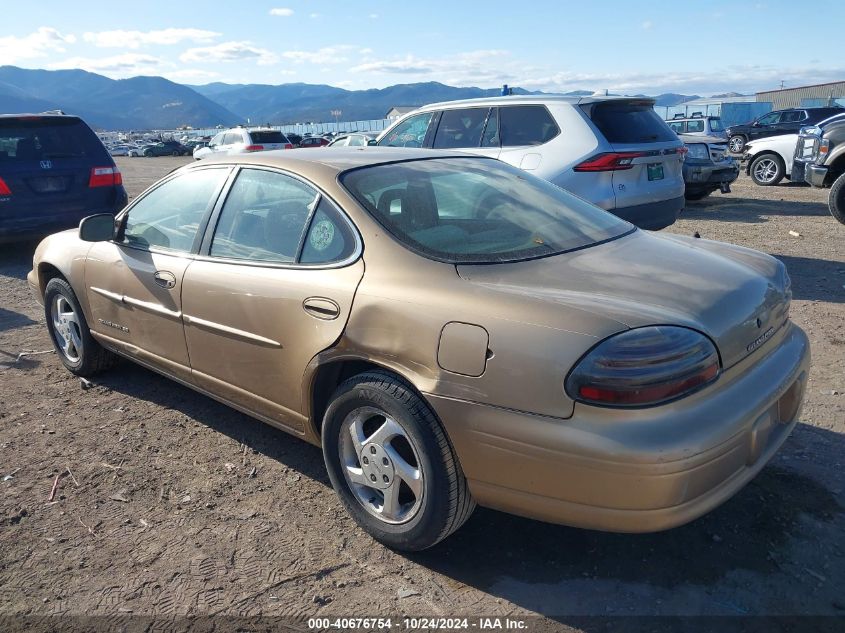 1999 Pontiac Grand Prix Se VIN: 1G2WJ52M9XF277326 Lot: 40676754