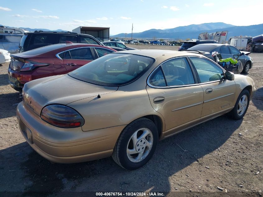 1999 Pontiac Grand Prix Se VIN: 1G2WJ52M9XF277326 Lot: 40676754