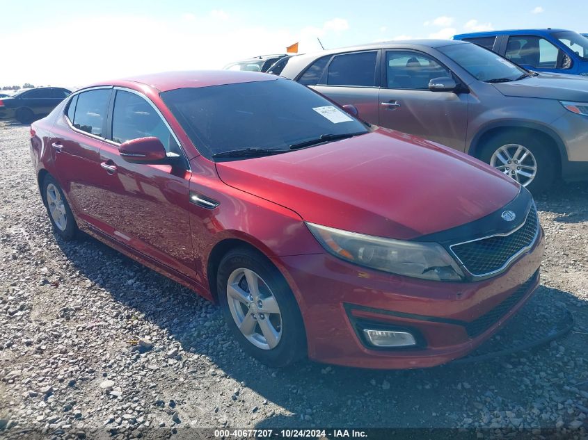 2014 Kia Optima Lx VIN: 5XXGM4A7XEG317828 Lot: 40677207