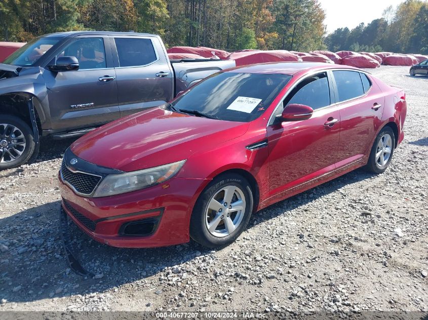 2014 Kia Optima Lx VIN: 5XXGM4A7XEG317828 Lot: 40677207