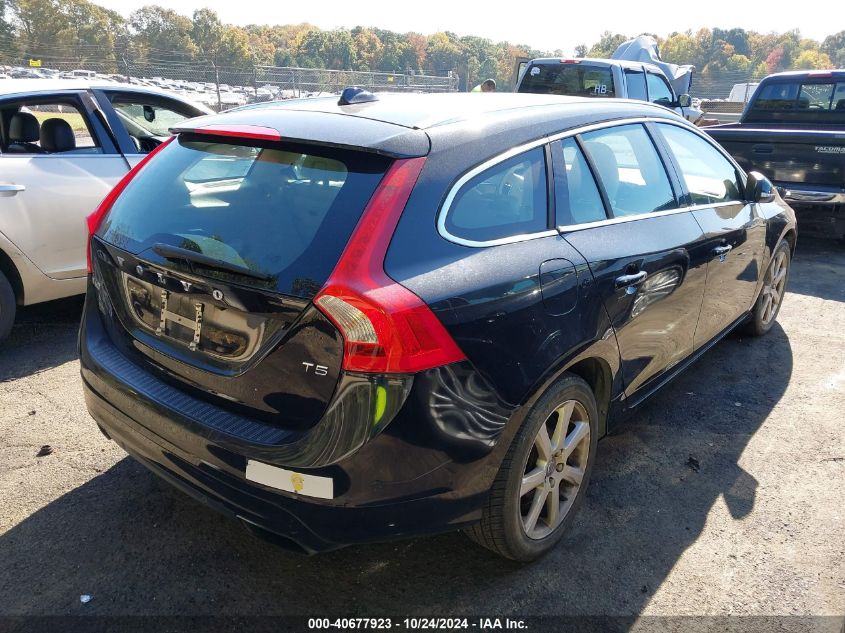 2016 Volvo V60 T5 Drive-E Premier VIN: YV140MEK0G1294842 Lot: 40677923