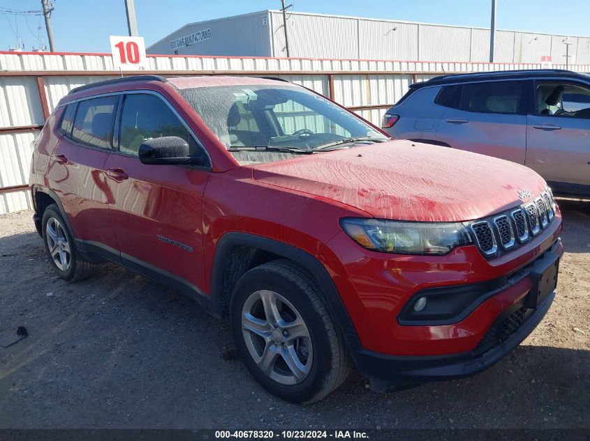 2024 Jeep Compass Latitude 4X4 VIN: 3C4NJDBN3RT606573 Lot: 40678320