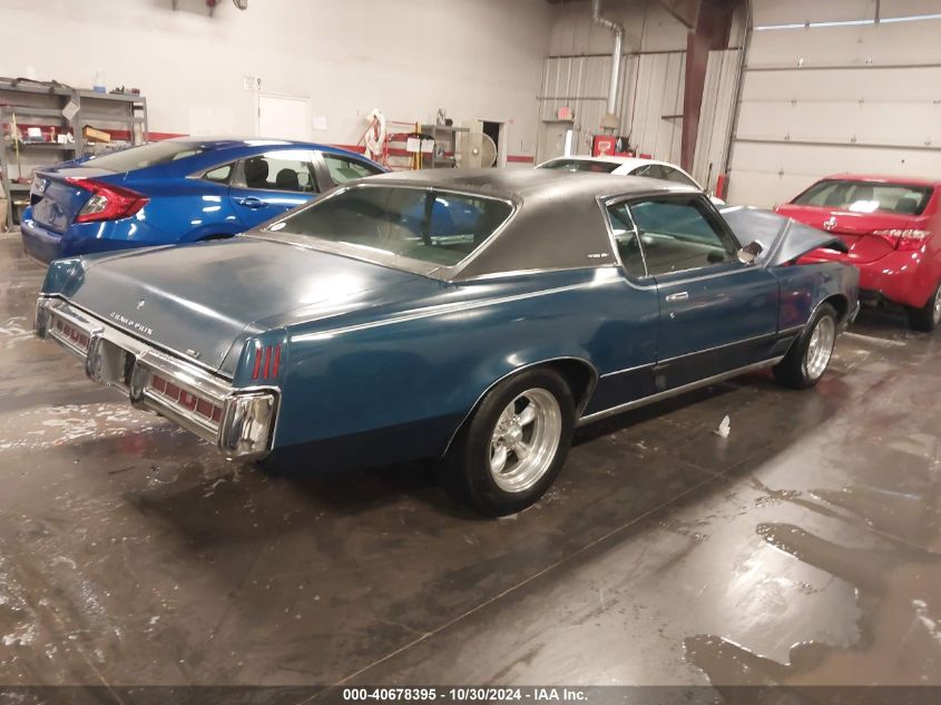 1970 Pontiac Grand Prix VIN: 276570P234425