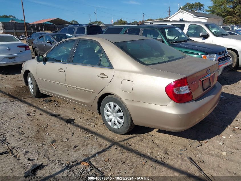 2003 Toyota Camry Le VIN: 4T1BE32K63U146793 Lot: 40679645