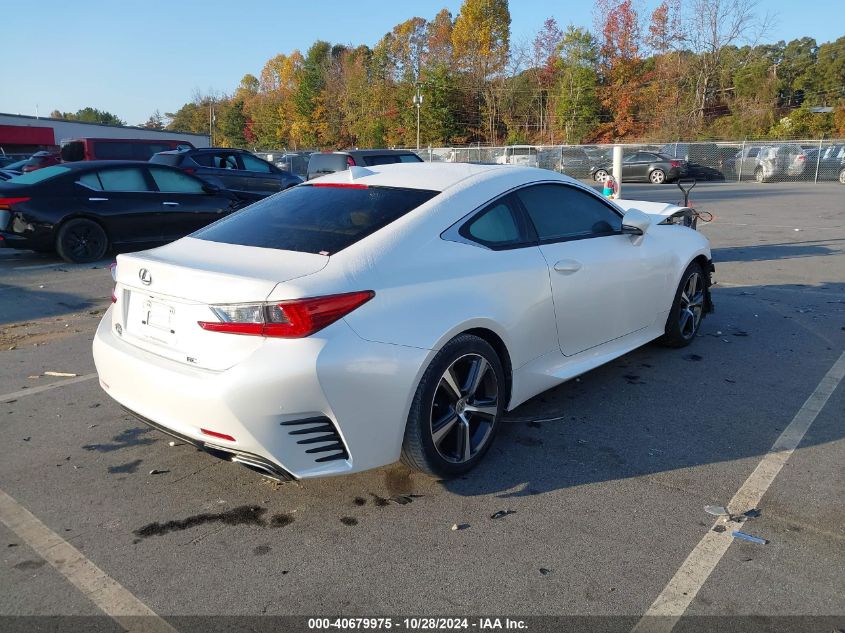 2017 Lexus Rc 200T VIN: JTHHA5BCXH5006714 Lot: 40679975