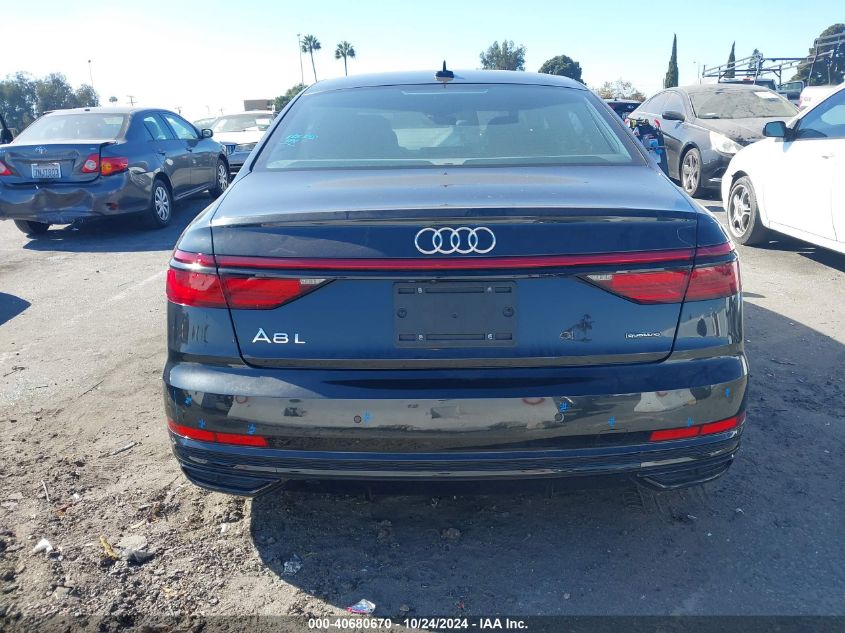 2020 Audi A8 L 55 Tfsi Quattro Tiptronic VIN: WAU8DAF80LN012874 Lot: 40680670