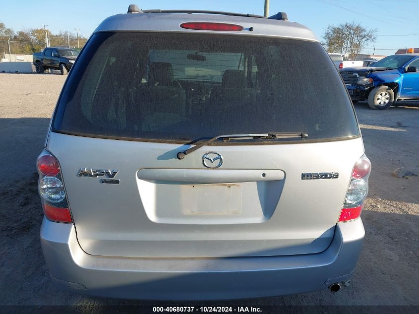 2004 Mazda Mpv Wagon VIN: JM3LW28J540515352 Lot: 40680737