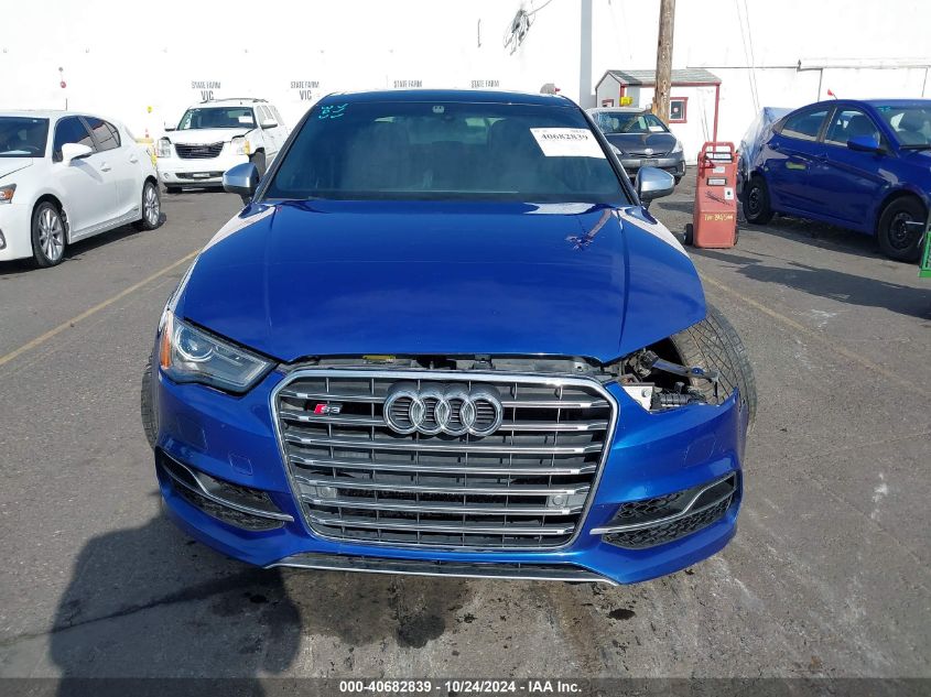 2016 Audi S3 2.0T Premium Plus VIN: WAUB1GFF3G1025258 Lot: 40682839