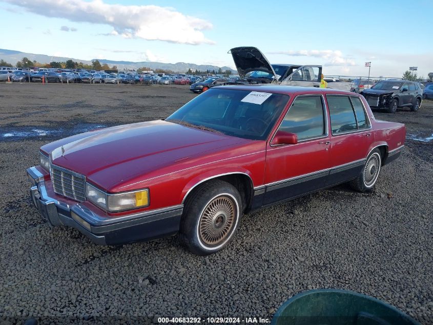 1991 Cadillac Deville VIN: 1G6CD53B4M4312609 Lot: 40683292