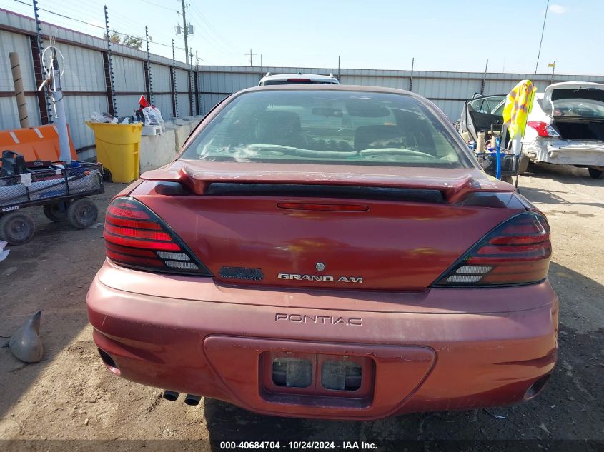 2003 Pontiac Grand Am Se1 VIN: 1G2NF52FX3C277121 Lot: 40684704