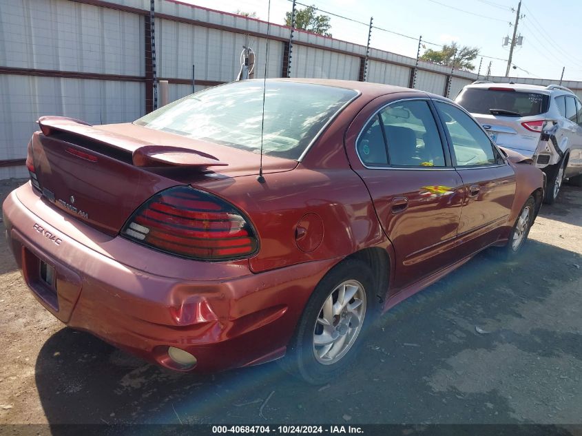 2003 Pontiac Grand Am Se1 VIN: 1G2NF52FX3C277121 Lot: 40684704