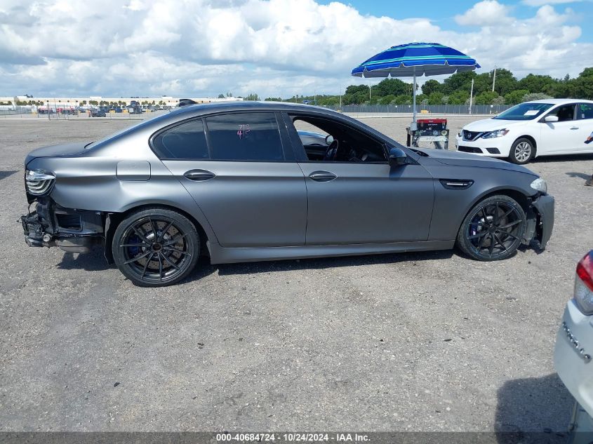 2015 BMW M5 VIN: WBSFV9C58FD594693 Lot: 40684724