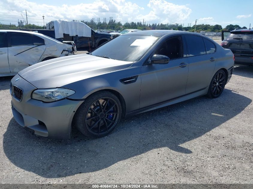 2015 BMW M5 VIN: WBSFV9C58FD594693 Lot: 40684724