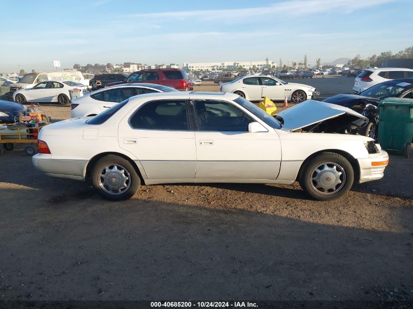 1993 Lexus Ls 400 VIN: JT8UF11E4P0165509 Lot: 40685200