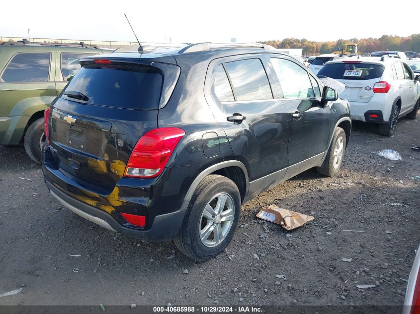 2017 Chevrolet Trax Lt VIN: 3GNCJPSB1HL271625 Lot: 40685988