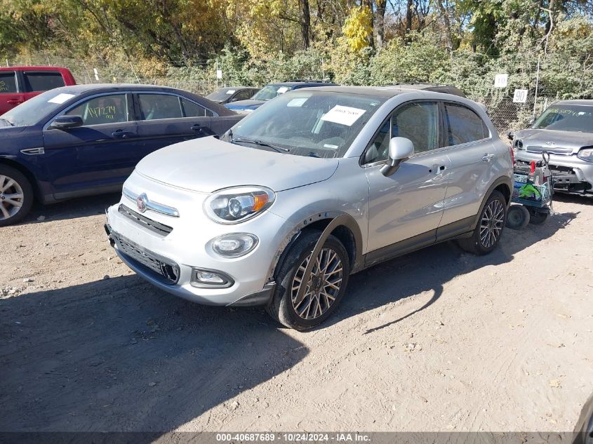 2017 Fiat 500X Lounge VIN: ZFBCFYDB6HP601103 Lot: 40687689