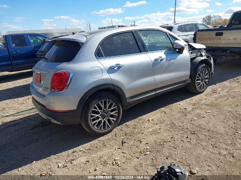 2017 Fiat 500X Lounge VIN: ZFBCFYDB6HP601103 Lot: 40687689