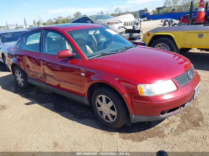 2001 Volkswagen Passat Gls V6 VIN: WVWAH63BX1P009357 Lot: 40688259